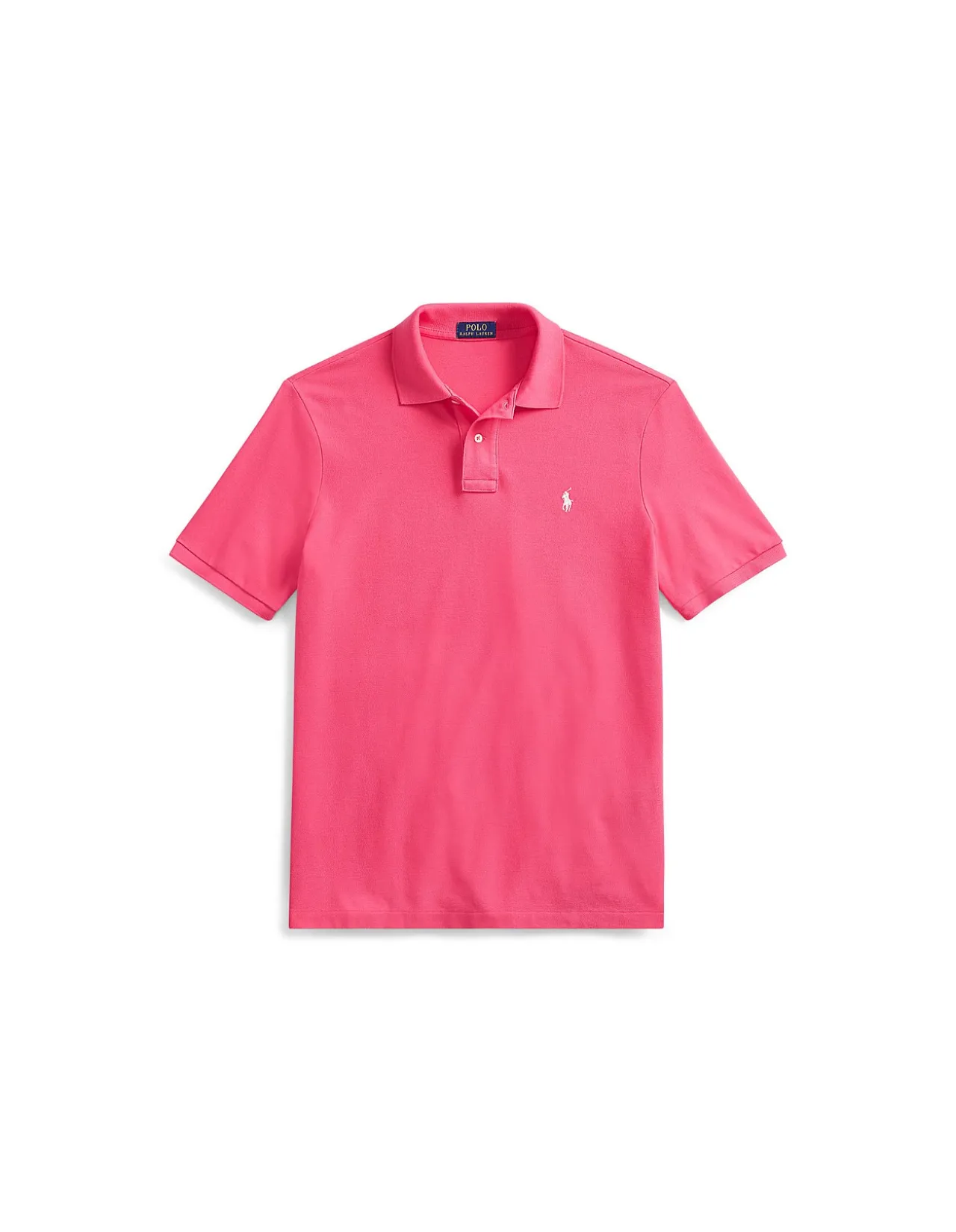 Custom Slim Fit Mesh Polo Shirt