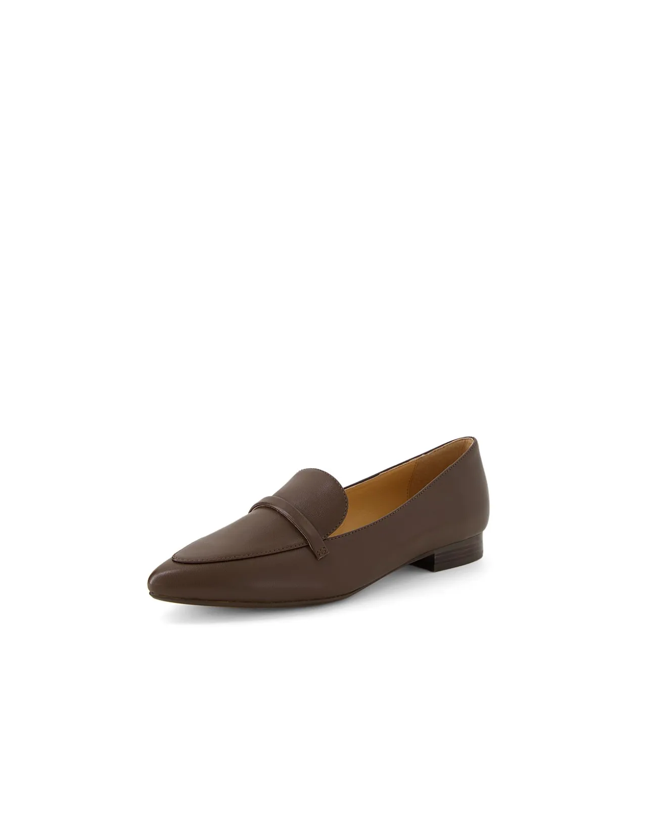 DAELE DF CHOC DK BROWN HEEL LEATHER