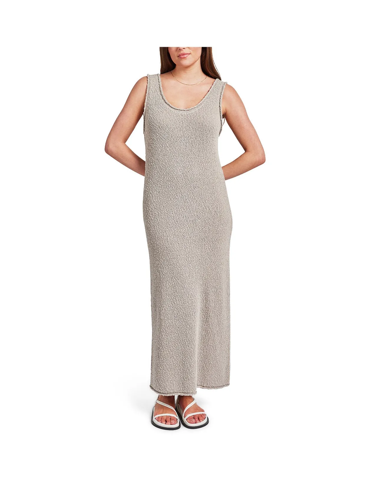 DAISY BOUCLE KNIT DRESS