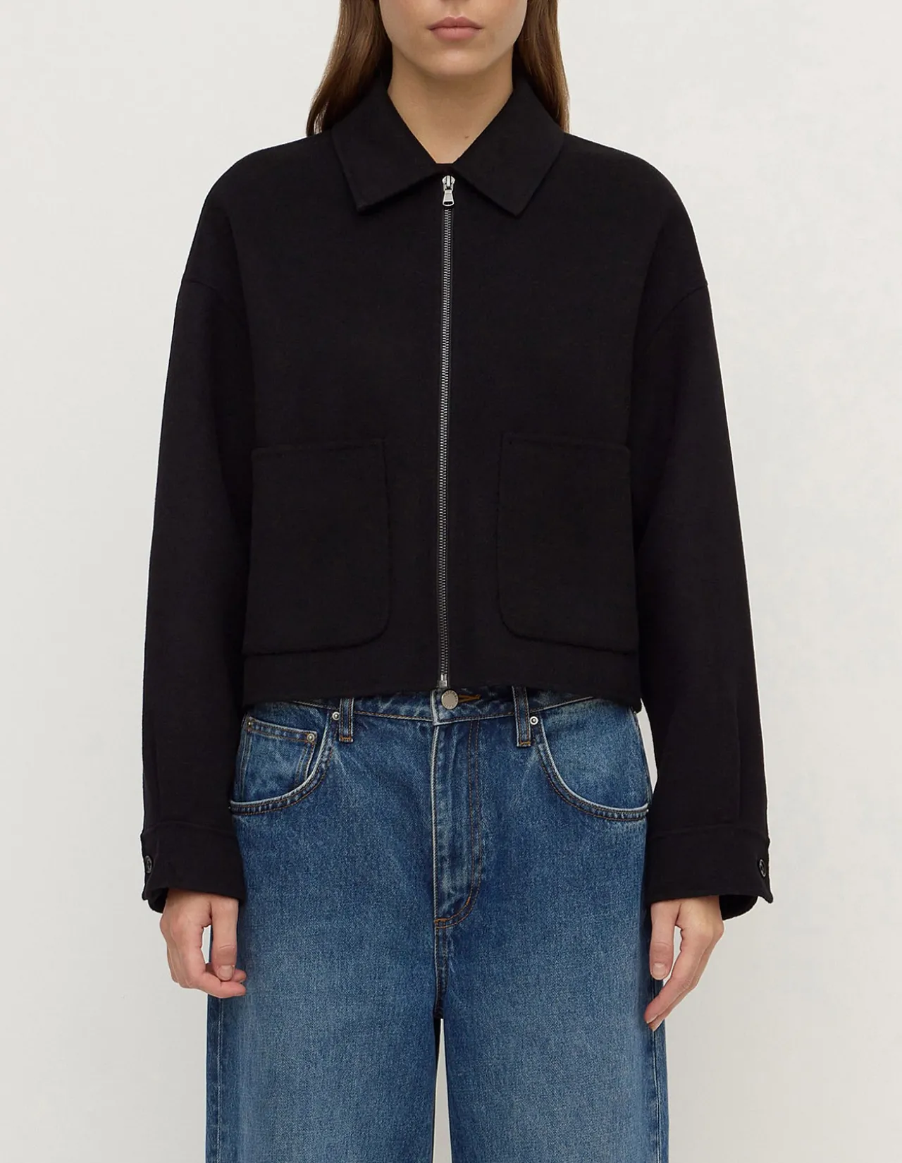 Dallas Wool Jacket Black