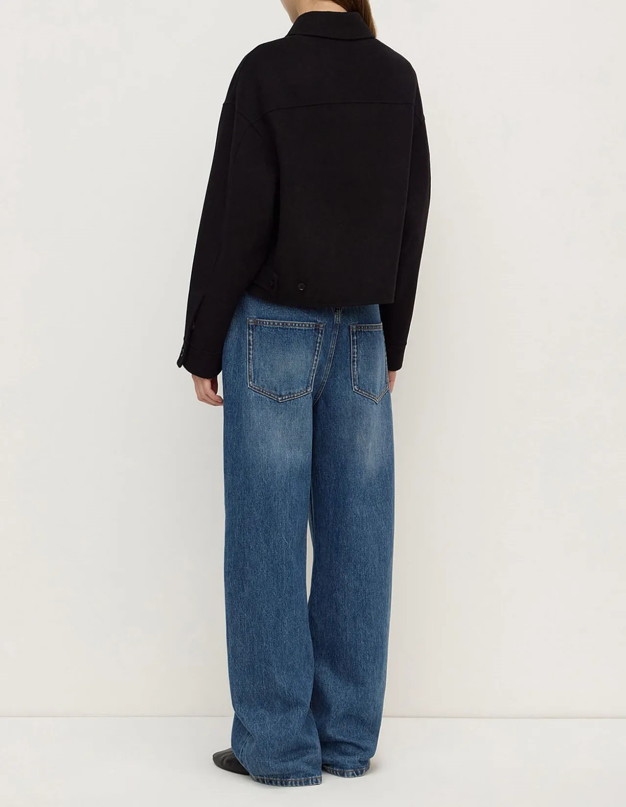 Dallas Wool Jacket Black