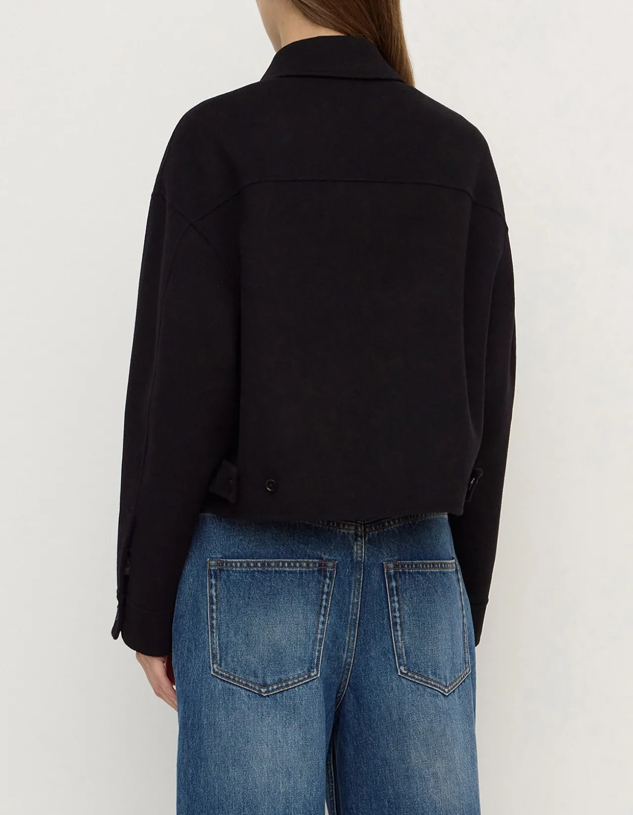 Dallas Wool Jacket Black