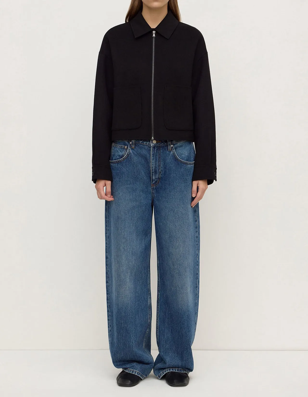 Dallas Wool Jacket Black