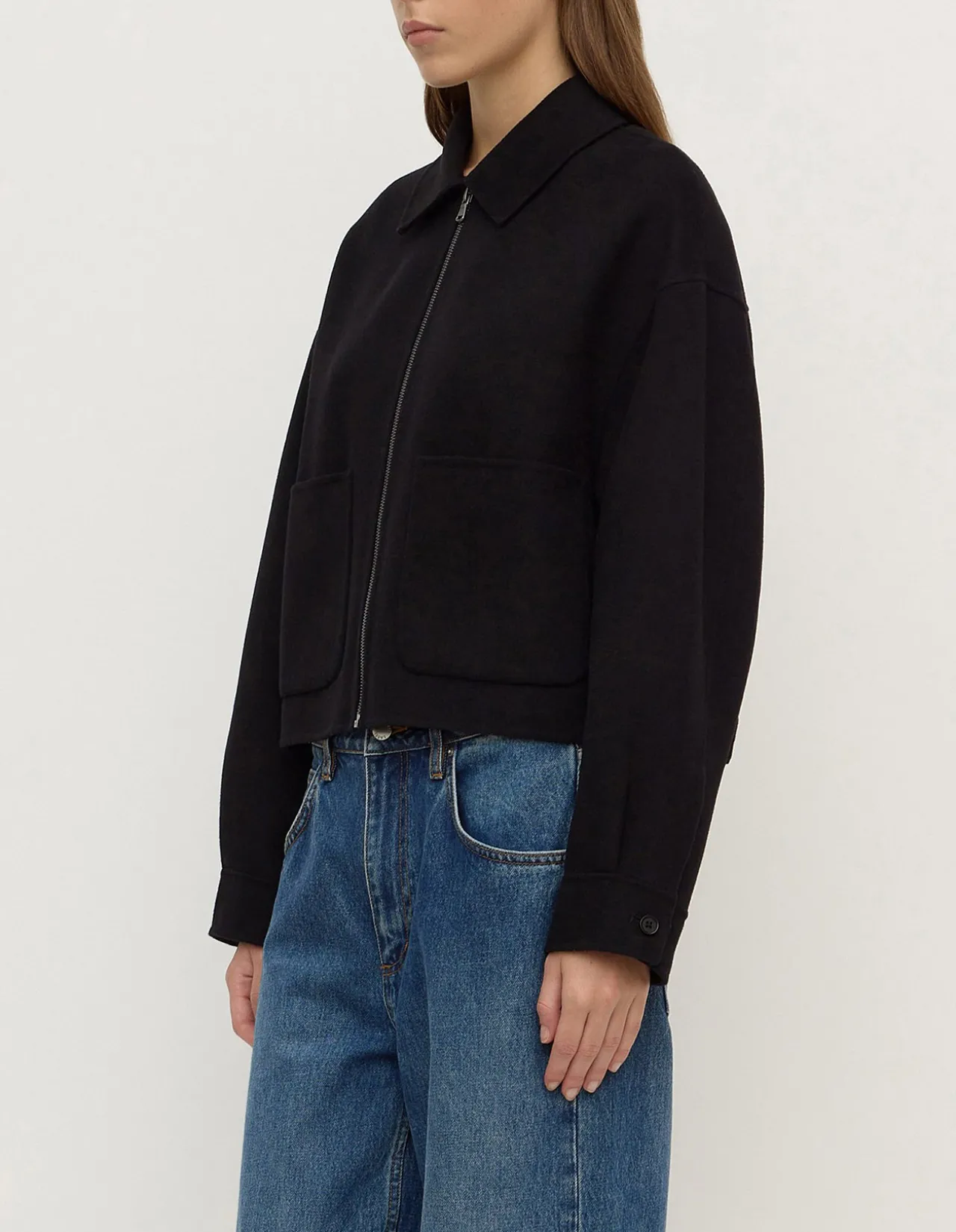 Dallas Wool Jacket Black