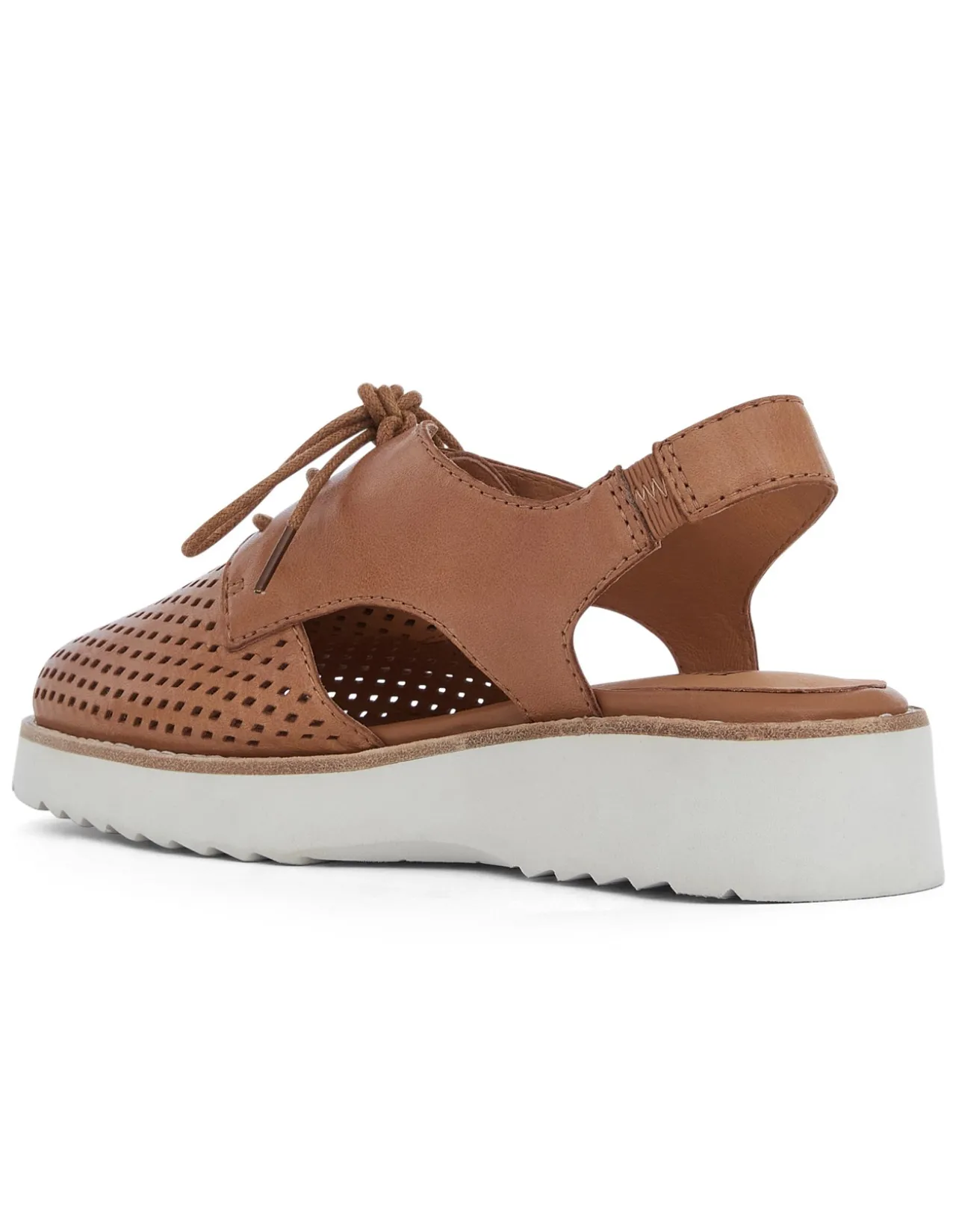 DAMARIS LEATHER FLAT