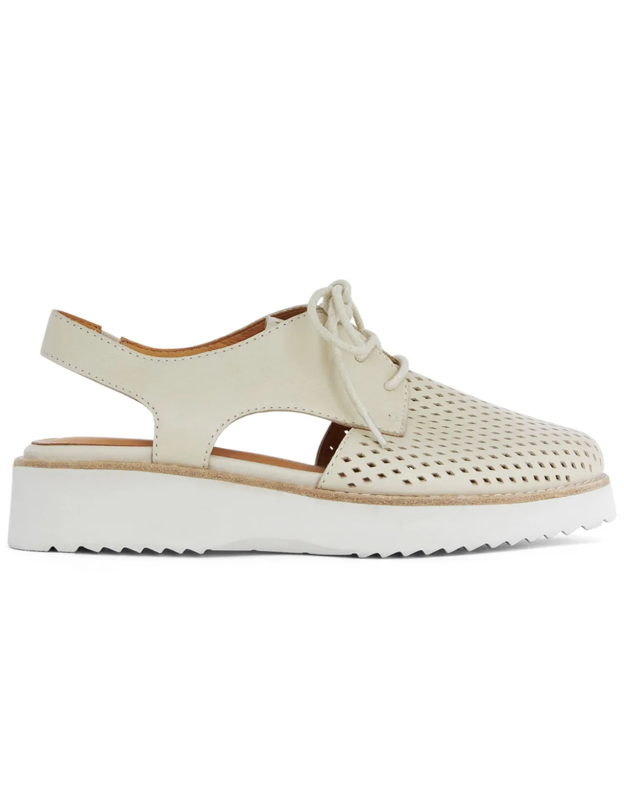 DAMARIS LEATHER FLAT