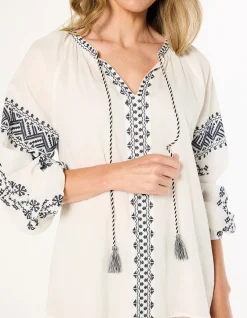 Danny Embroidered Top