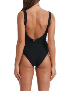 DD/E Vee Ring Back One Piece Swimsuit