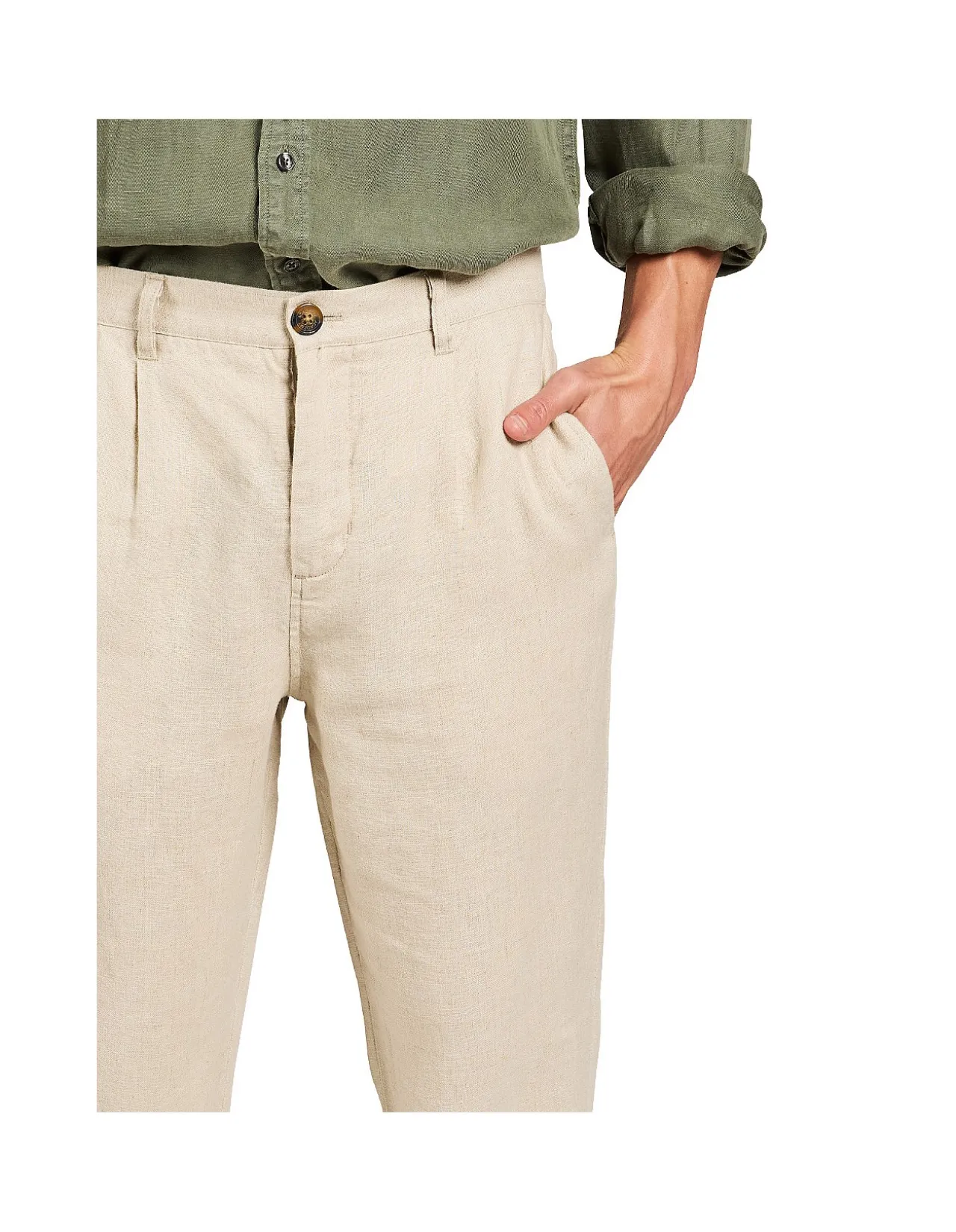 DEAN LINEN CHINO