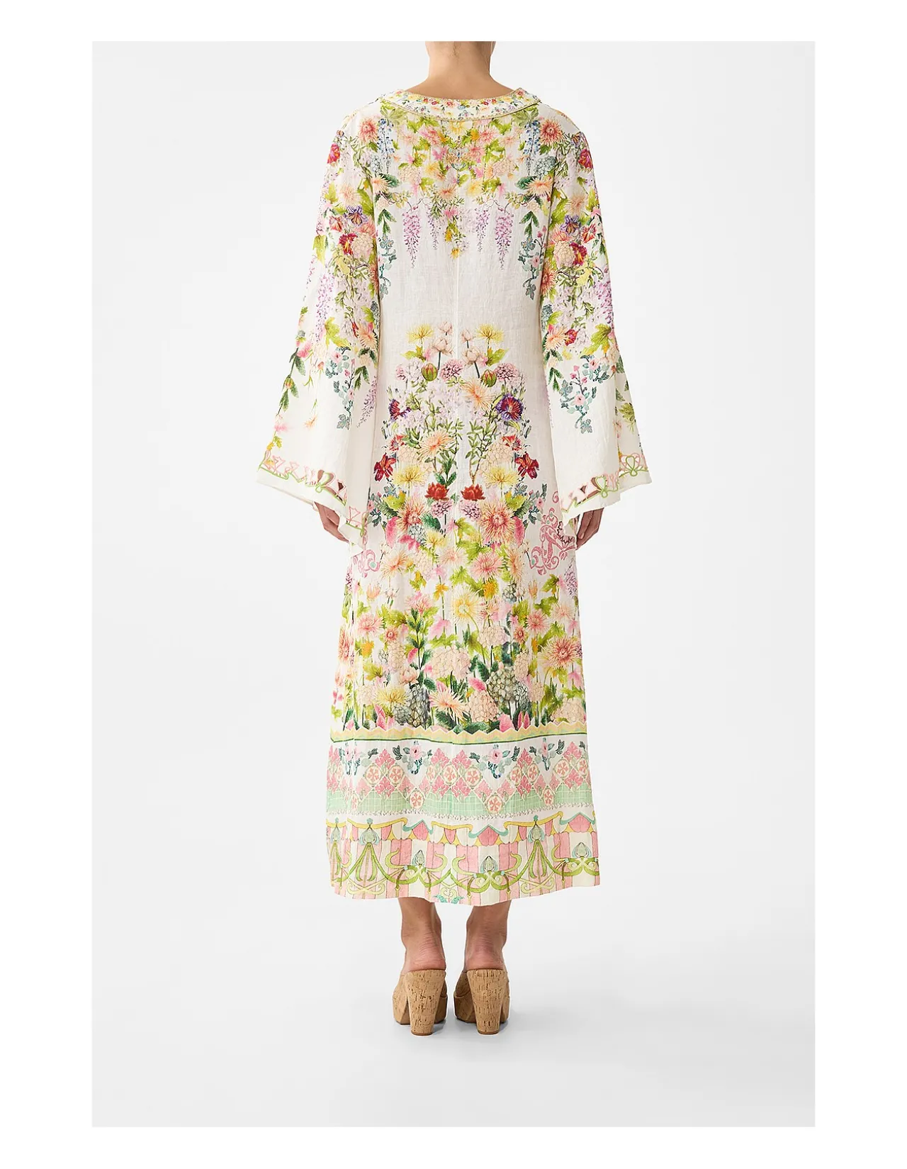 DEEP V NECK HARDWARE KAFTAN