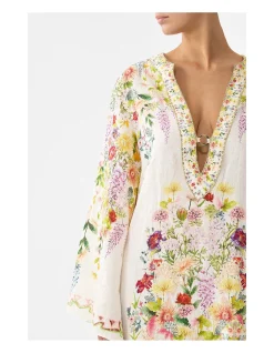 DEEP V NECK HARDWARE KAFTAN