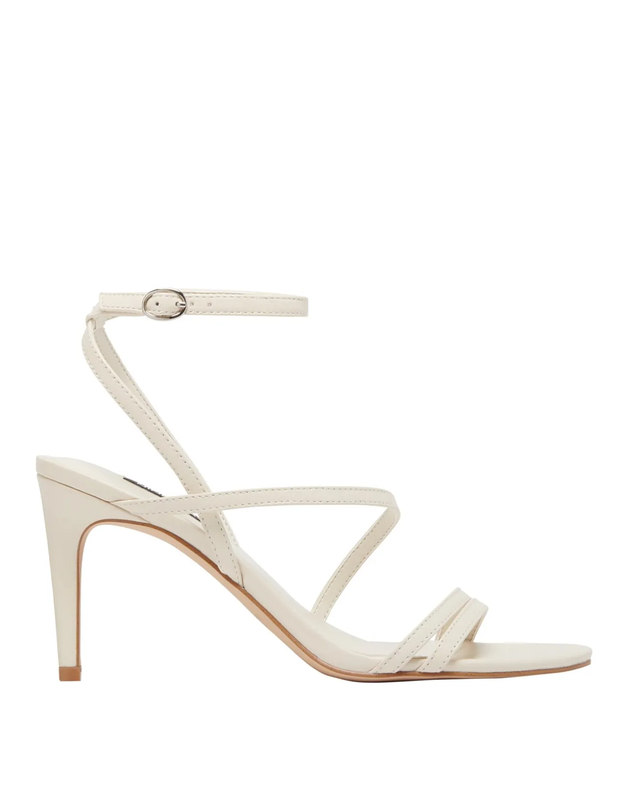 Dena Heeled Sandal Ivory