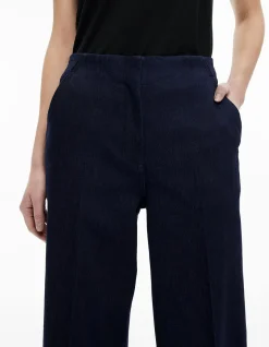 Denim Crop Pants