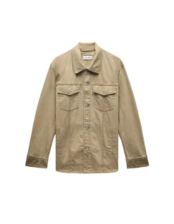 DENIM SHIRT JACKET