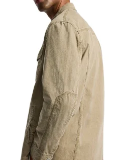 DENIM SHIRT JACKET