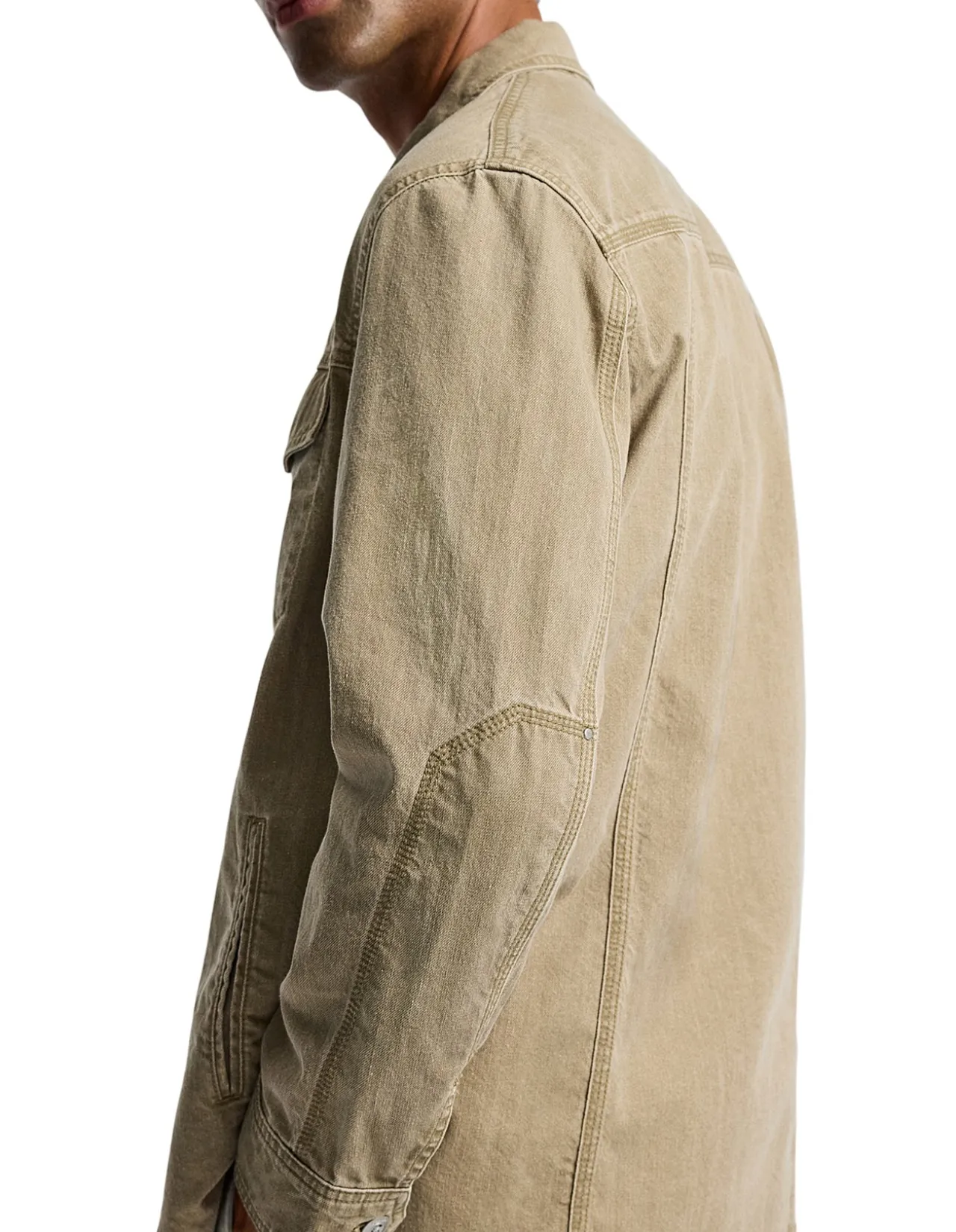 DENIM SHIRT JACKET