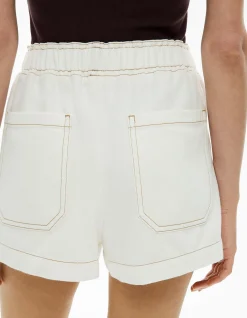 Denim Pull On Shorts