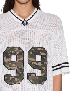 Derby Boyrfriend Short Sleeve Jersey Camo T-Shirt