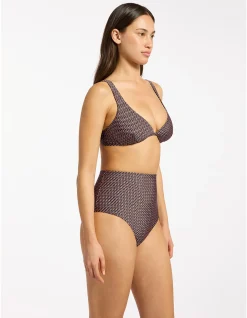 Desert Geo U/Wire Tri Top