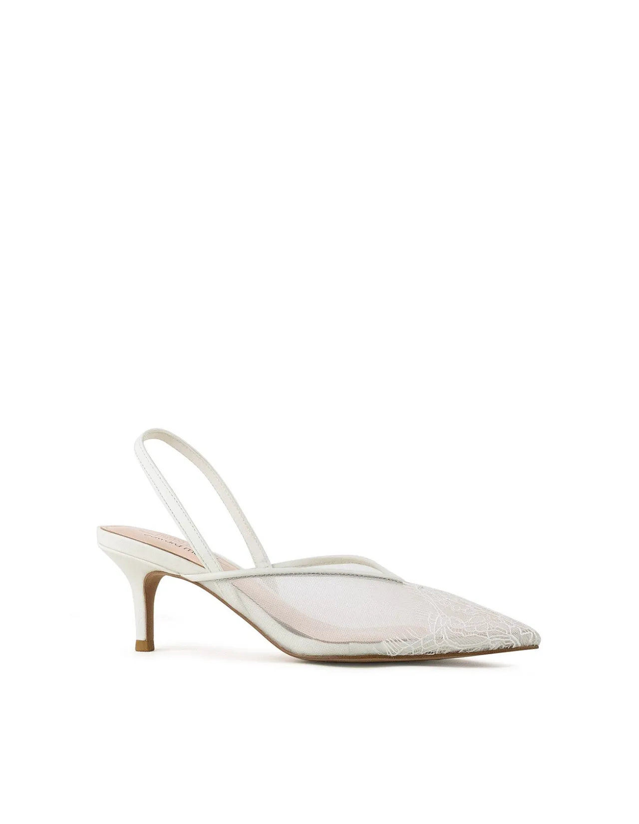 DESTINE60 LACE FRONT MESH SLINGBACK