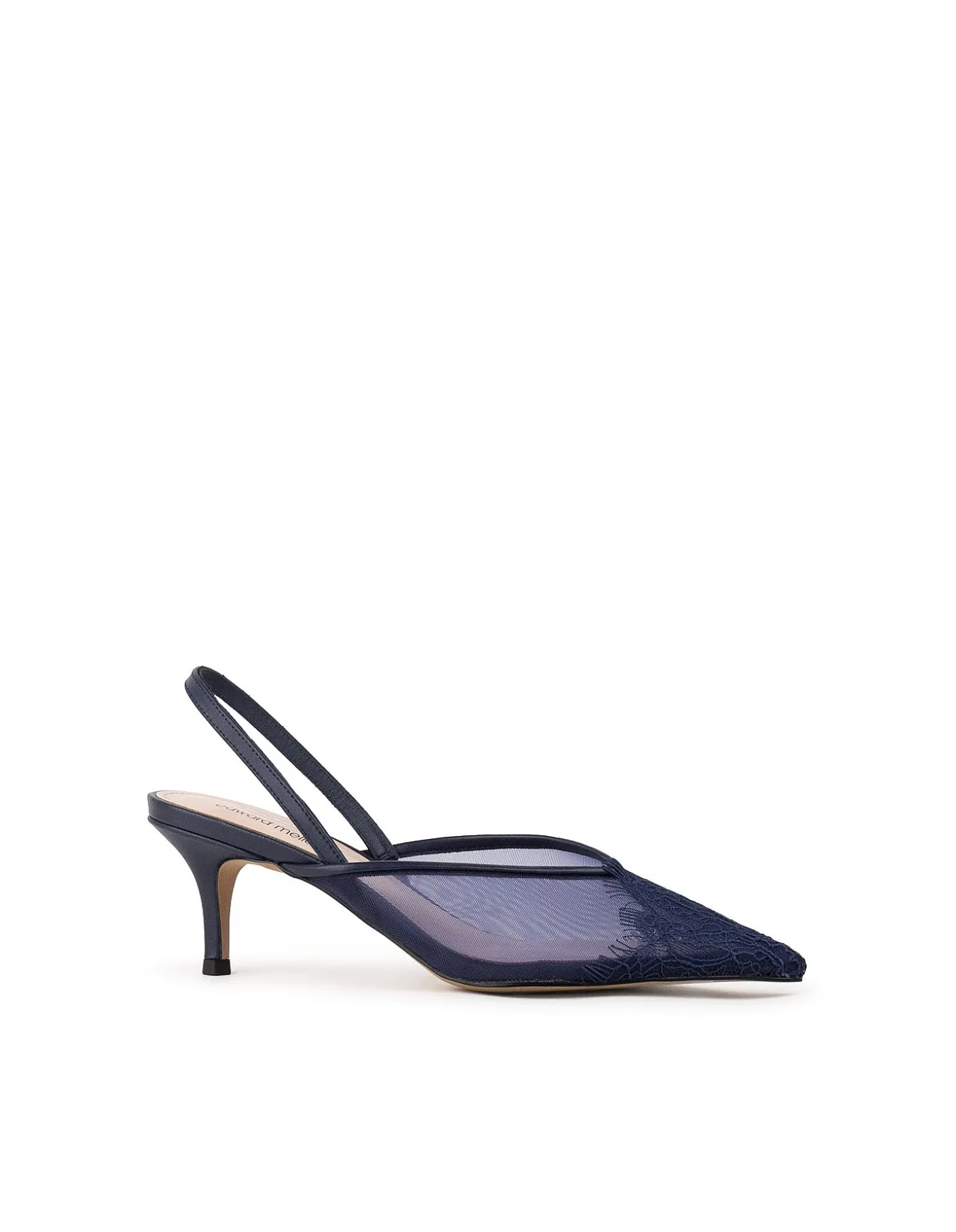 DESTINE60 LACE FRONT MESH SLINGBACK