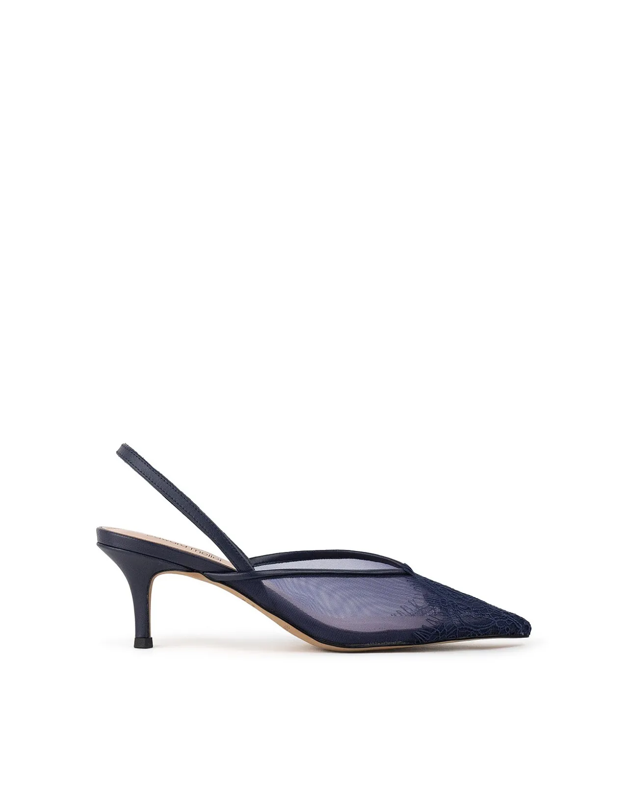 DESTINE60 LACE FRONT MESH SLINGBACK