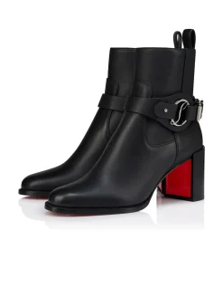 DIANOUCHETTE 70MM BLACK LUCIDO BOOTS