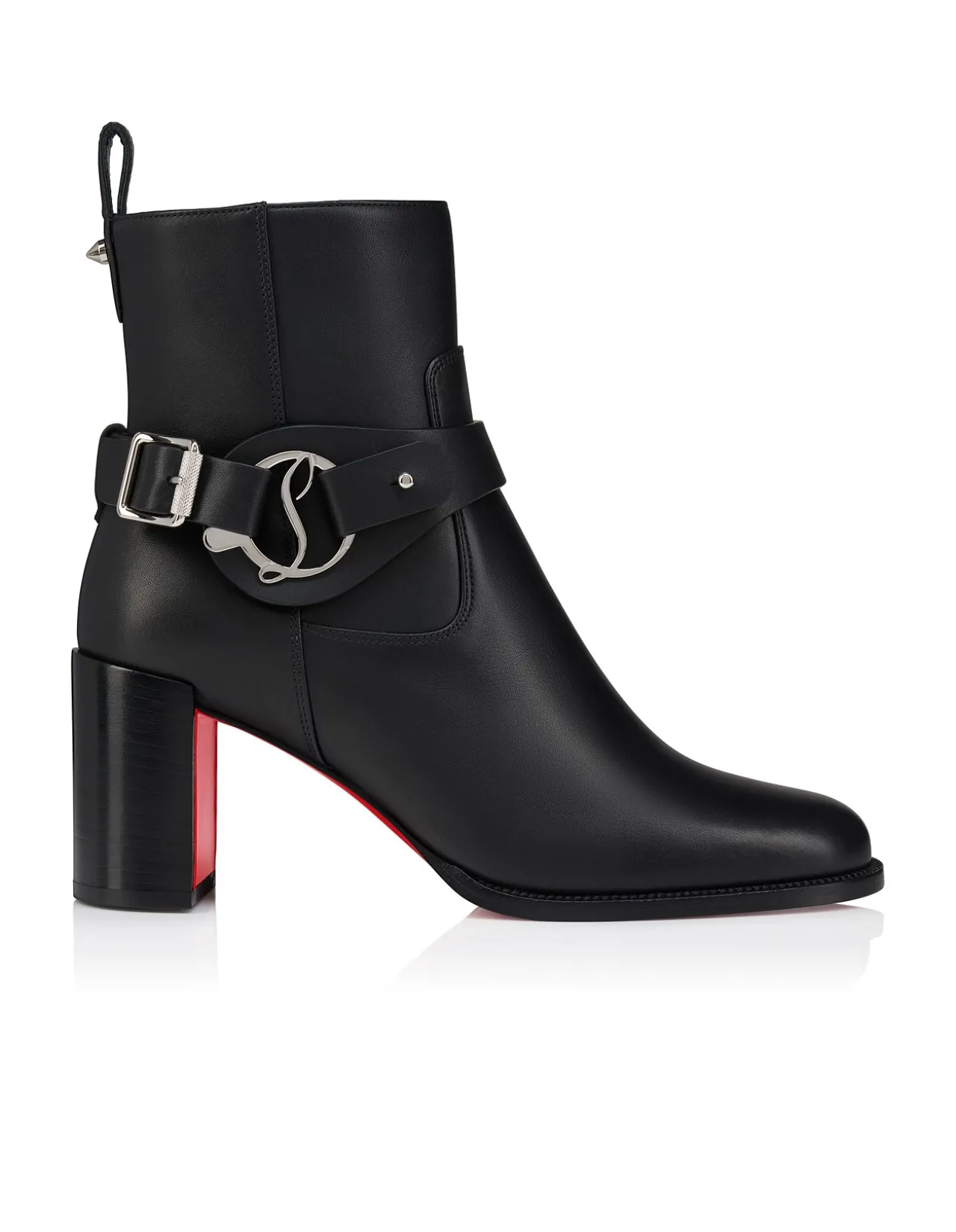 DIANOUCHETTE 70MM BLACK LUCIDO BOOTS