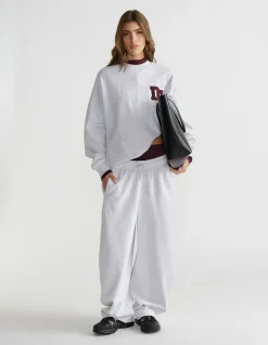 D-LUXE LOGO CREW SWEAT