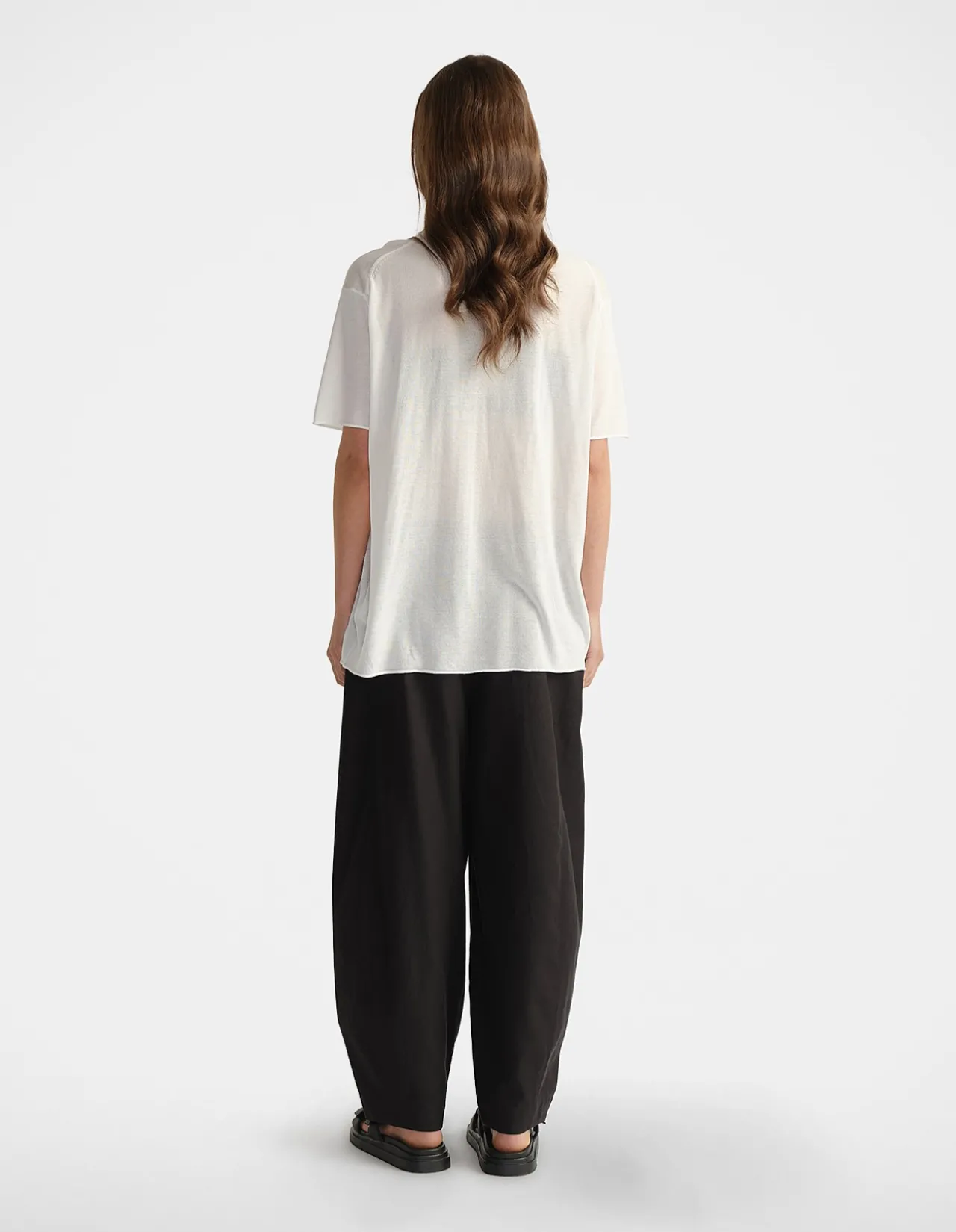 D-LUXE FINE KNIT TEE