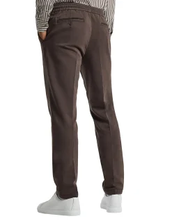 Dobby Denim Drawstring Pants