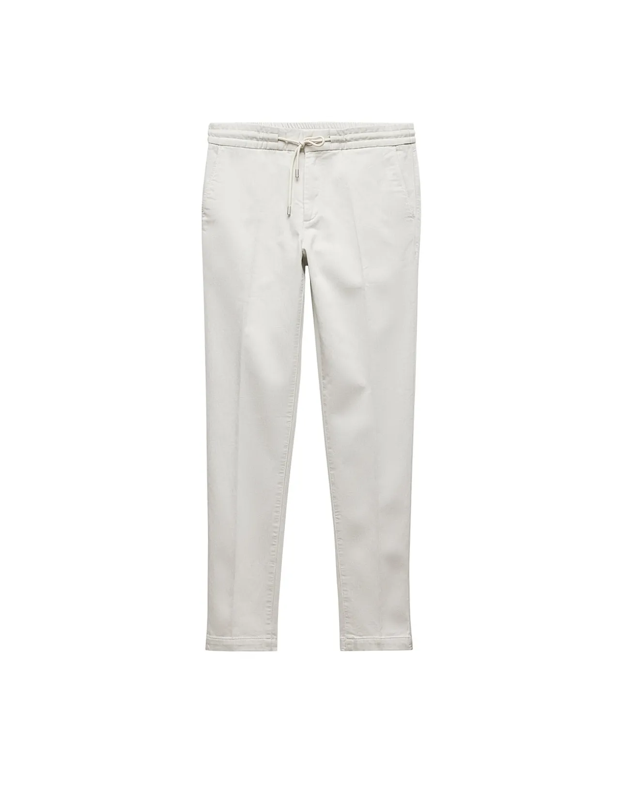 Dobby Denim Drawstring Pants