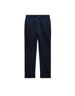 Dobby Denim Drawstring Pants