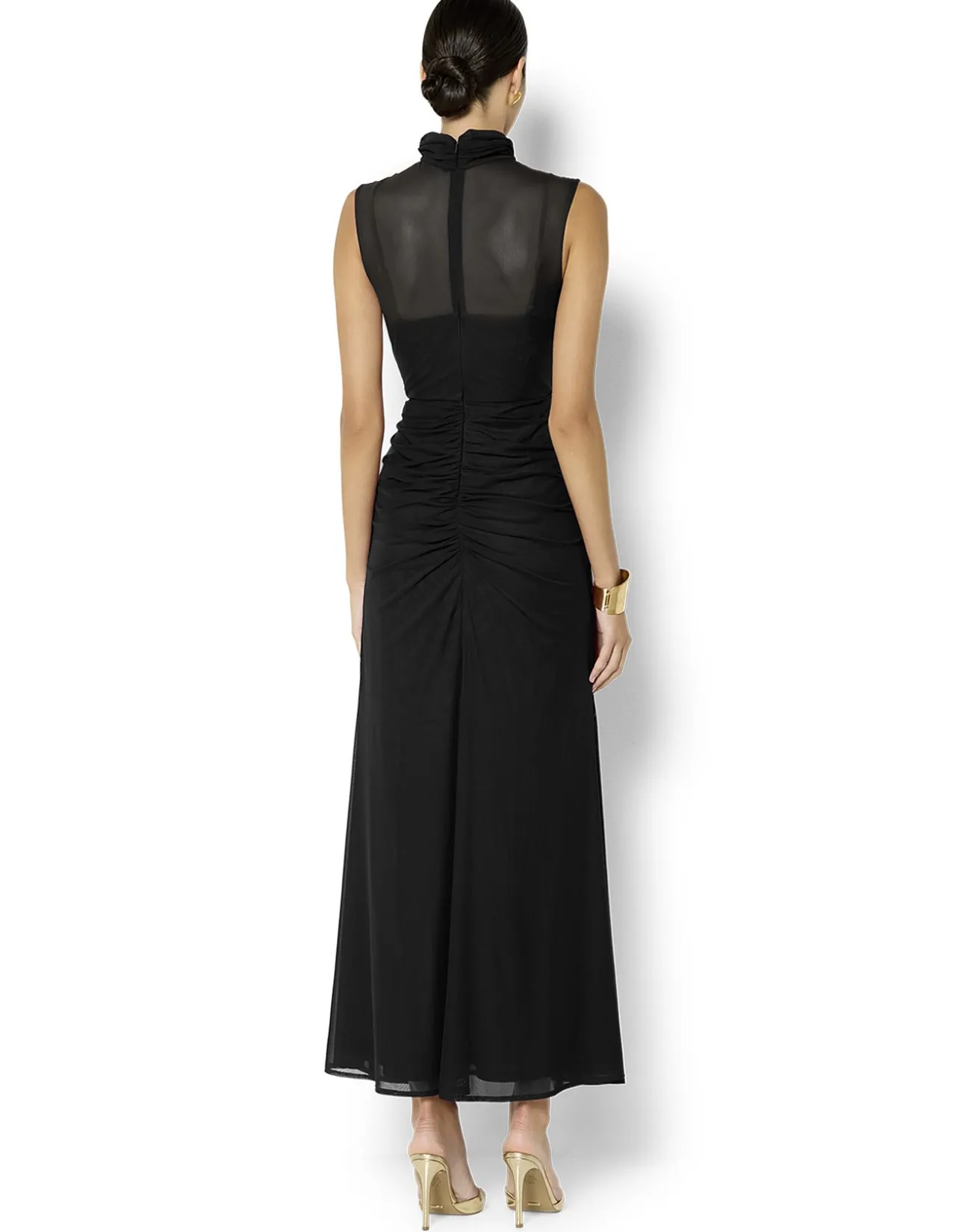 DOMINIQUE MESH GOWN