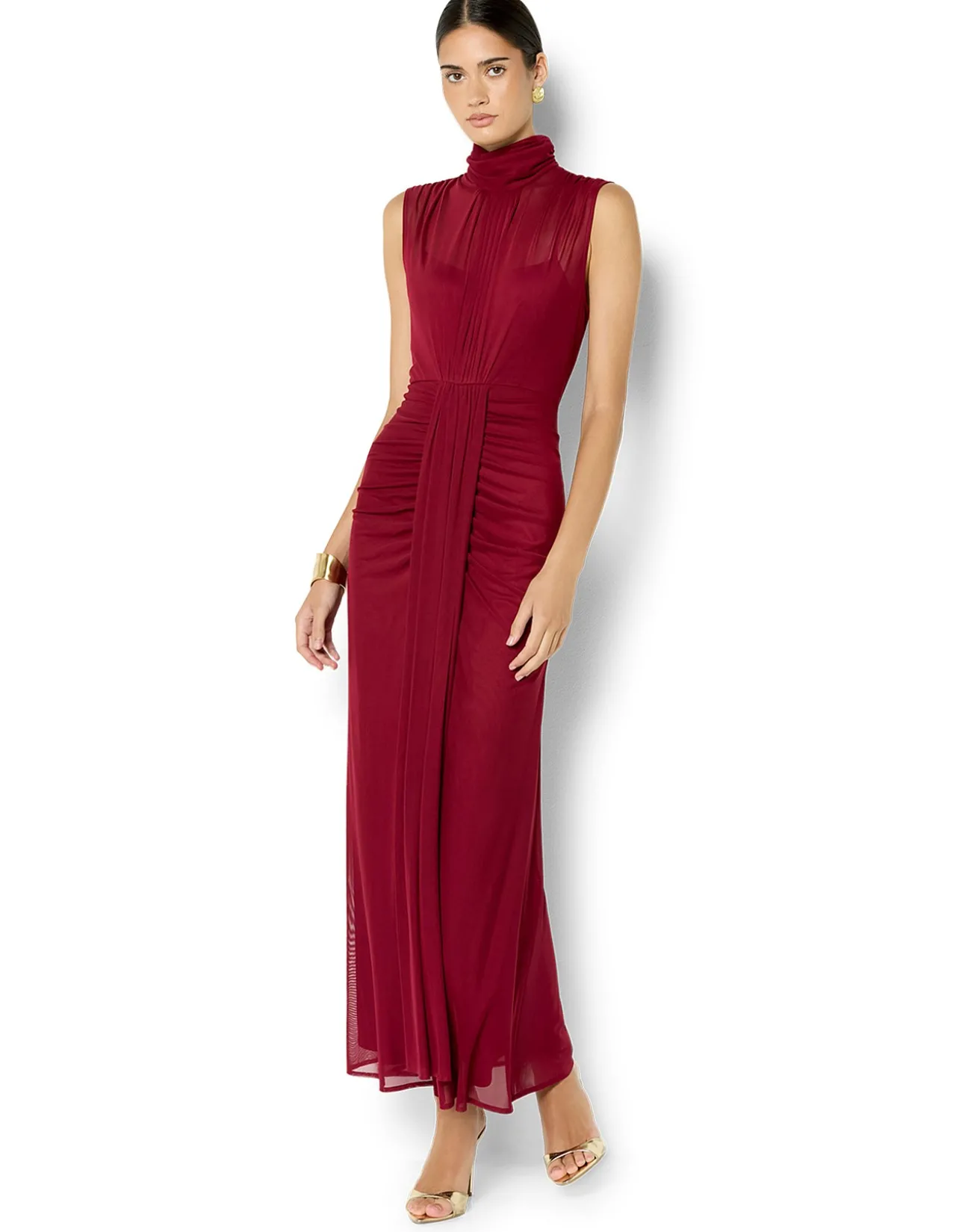 DOMINIQUE MESH GOWN