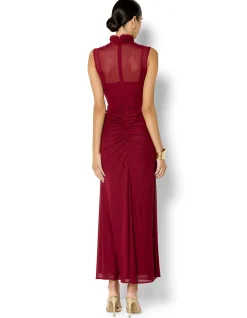 DOMINIQUE MESH GOWN