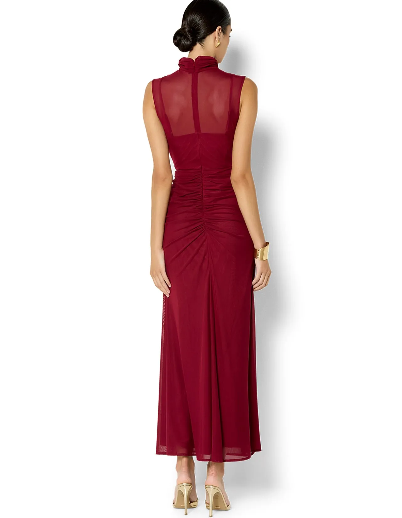 DOMINIQUE MESH GOWN