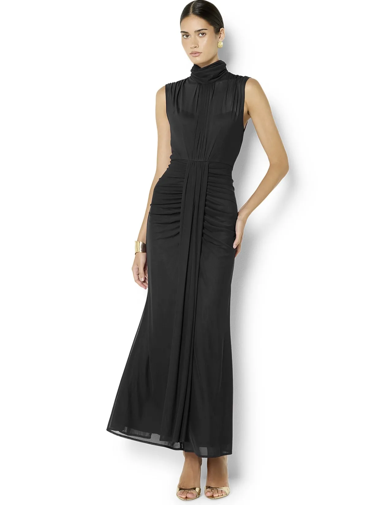 DOMINIQUE MESH GOWN