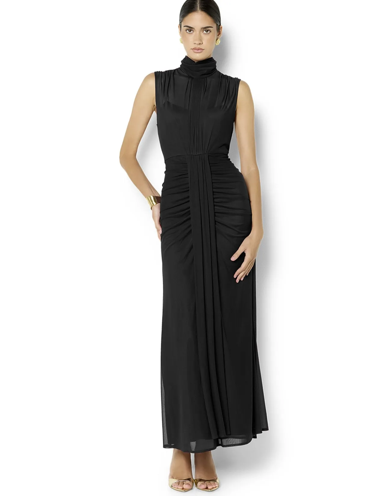 DOMINIQUE MESH GOWN