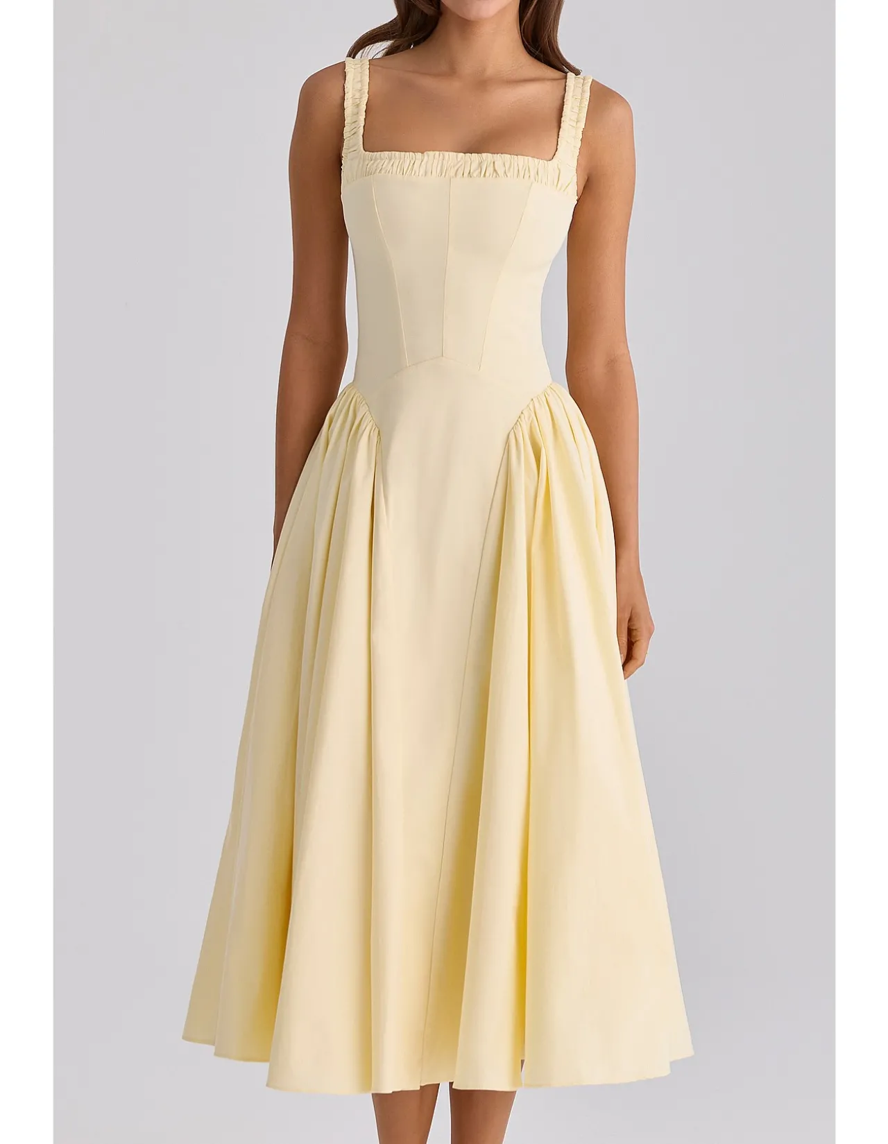 DOROTHY COTTON MIDI SUNDRESS