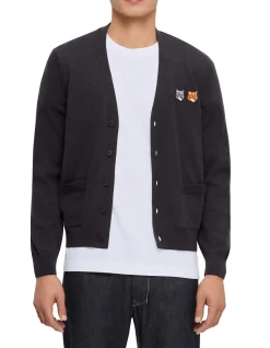 DOUBLE FOX HEAD REGULAR CARDIGAN