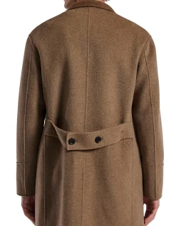 DOUBLE FACE FUNNEL NECK COAT