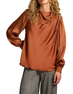 Draped Blouse