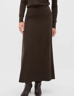DRAPEY KNIT SKIRT