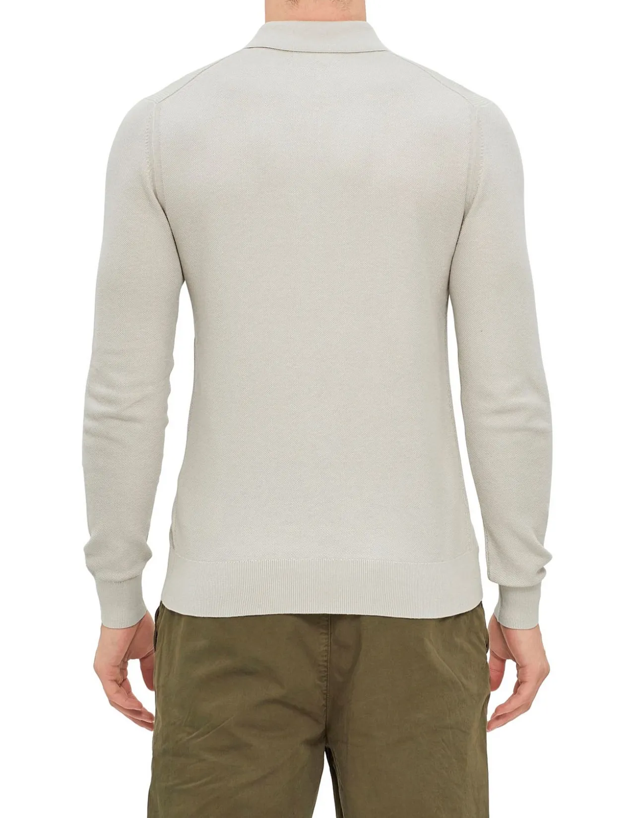 Drift Knitted Polo Slim Fit Dark Ink