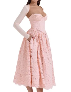 DUCHESS MIDI DRESS