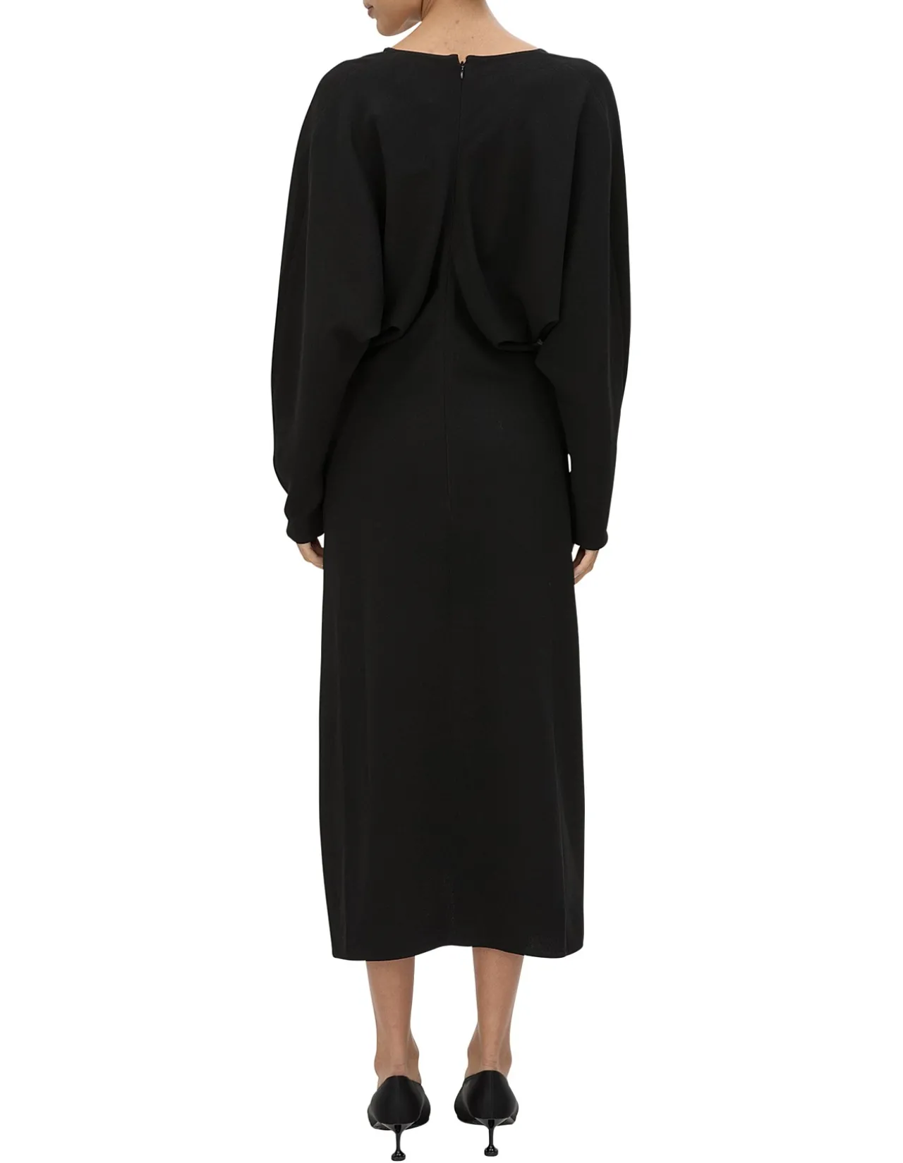 Dune Draped Waist Midi Dress