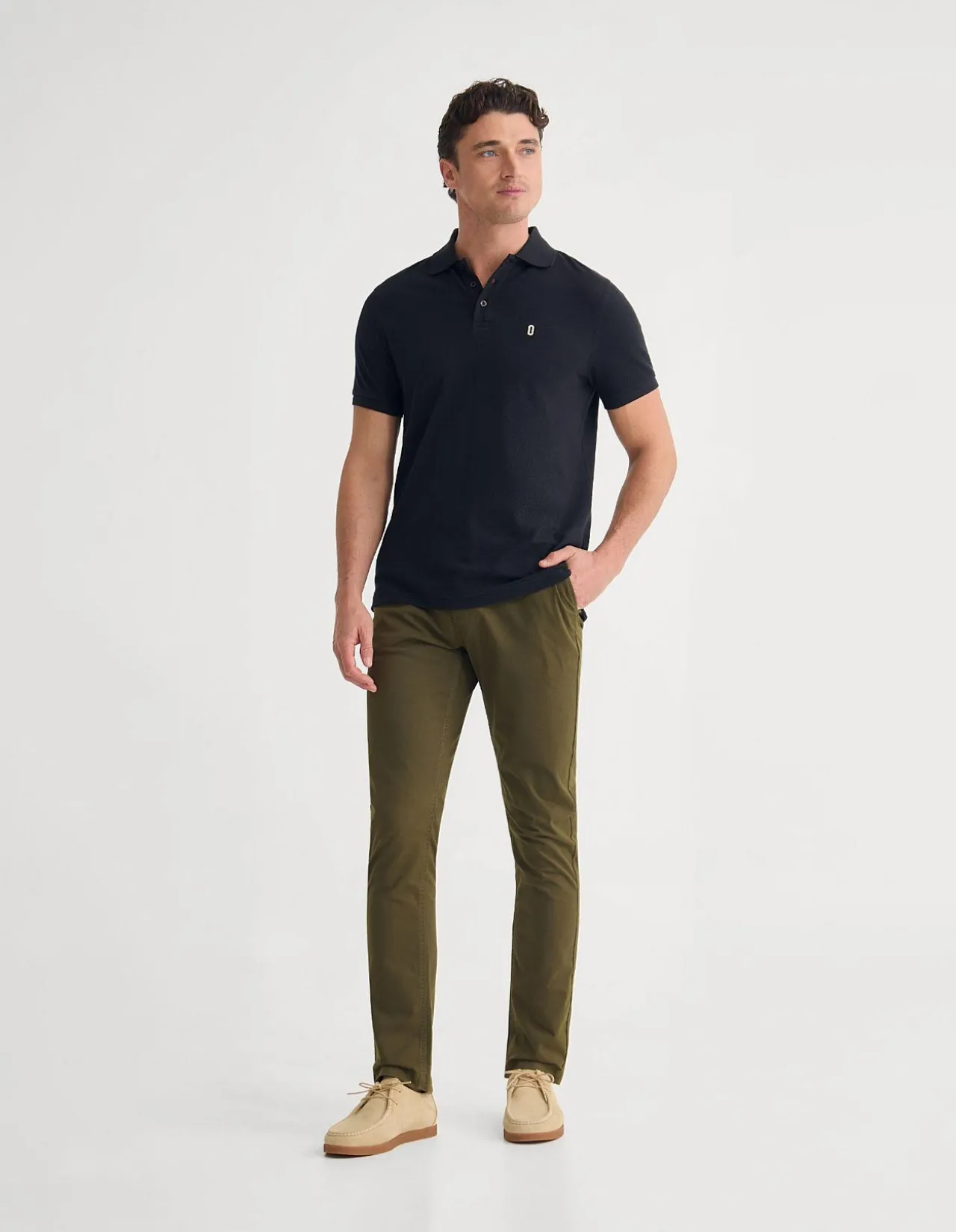 DUSTIN ORGANIC COTTON POLO 'O'EMB