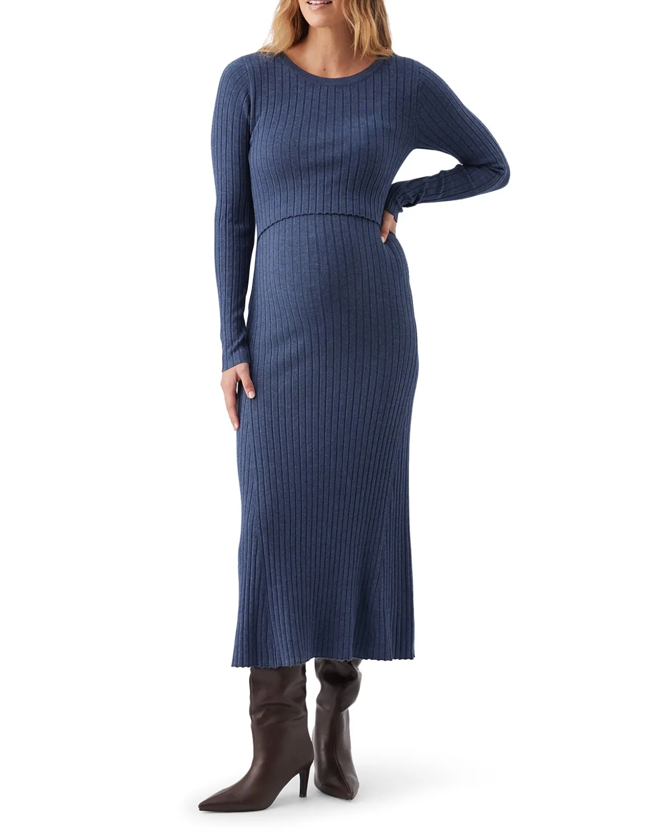 EDEN KNIT NURSING DRESS