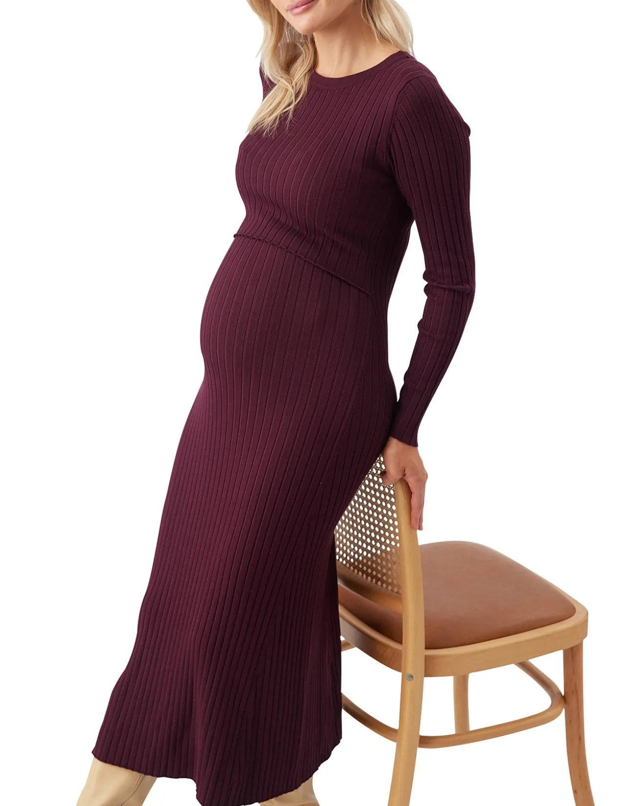 EDEN KNIT NURSING DRESS